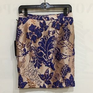 Women’s Jacquard Pencil Skirt